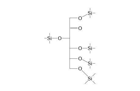 (3S,4R,5R)-1,3,4,5,6-pentakis(trimethylsilyloxy)-2-hexanone