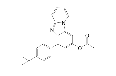 6-(4-(tert-butyl)phenyl)benzo[4,5]imidazo[1,2-a]pyridin-8-yl Acetate