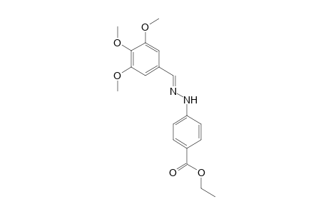 p-[(3,4,5-trimethoxybenzylidene)hydrazino]benzoic acid, ethyl ester
