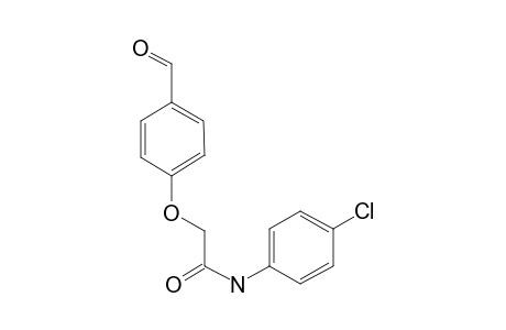 N-(4-Chlorophenyl)-2-(4-formylphenoxy)acetamide