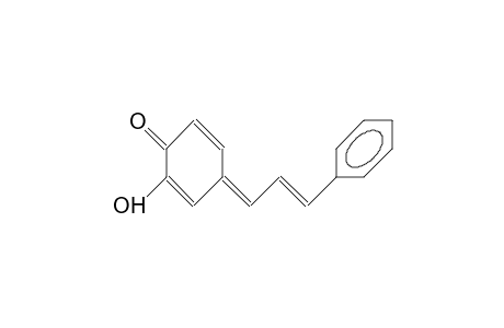 2-HYDROXY-4-(3-PHENYL-2-PROPENYLIDEN)-CYCLOHEXA-2,5-DIEN-1-ON