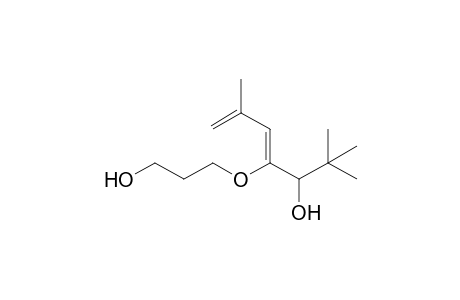 4-(3-Hydroxypropoxy)-2,2,6-trimethylhepta-4,6-dien-3-ol