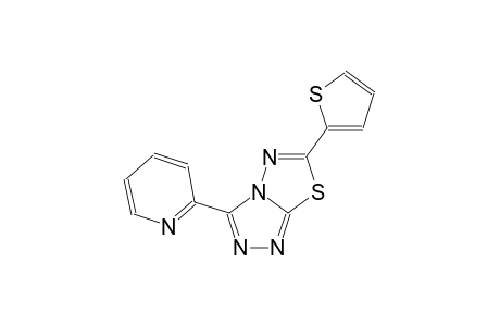 [1,2,4]triazolo[3,4-b][1,3,4]thiadiazole, 3-(2-pyridinyl)-6-(2-thienyl)-