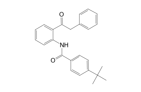 Benzamide, 4-tert-butyl-N-(2-phenylacetylphenyl)-