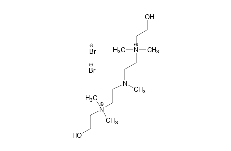 [(methylimino)diethylene]bis[dimethyl(2-hydroxyethyl)ammonium] dibromide