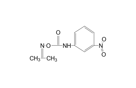 acetone, O-[(m-nitrophenyl)carbamoyl]oxime