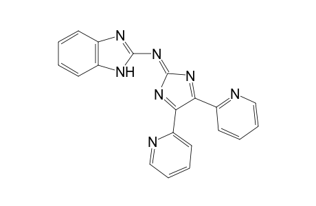 2-[(4,5-di-2-pyridyl-2H-imidazol-2-ylidene)amino]benzimidazole