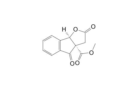 methyl (3aS,8bR)-2,4-dioxo-3,8b-dihydroindeno[1,2-b]furan-3a-carboxylate