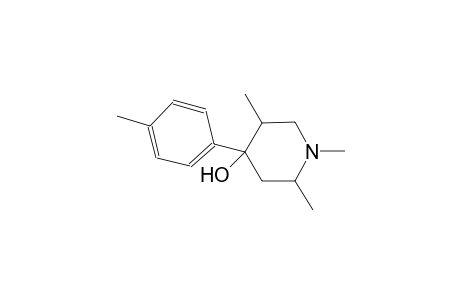 4-piperidinol, 1,2,5-trimethyl-4-(4-methylphenyl)-