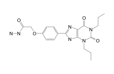 Xanthine, 8-[4-[(hydrazinocarbonyl)methoxy]phenyl]-1,3-dipropyl-