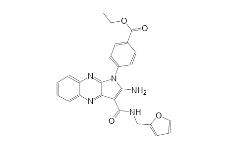 ethyl 4-(2-amino-3-{[(2-furylmethyl)amino]carbonyl}-1H-pyrrolo[2,3-b]quinoxalin-1-yl)benzoate