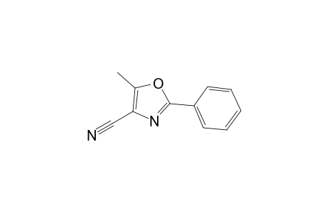 5-Methyl-2-phenyl-1,3-oxazole-4-carbonitrile