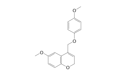 6-methoxy-4-[(p-methoxyphenoxy)methyl]-2H-1-benzopyran