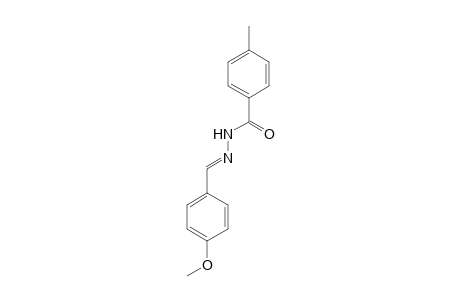 4-Methyl-N-[(E)-p-anisylideneamino]benzamide