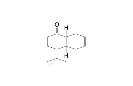 1(2H)-NAPHTHALENONE, 4-(1,1-DIMETHYLETHYL)-3,4,4A,5,8,8A-HEXAHYDRO-