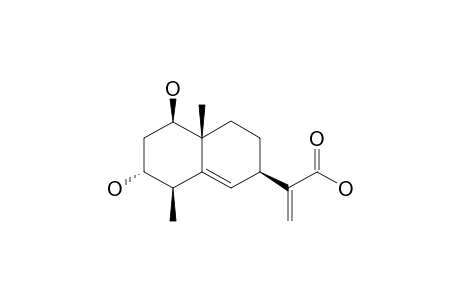 1-BETA,3-ALPHA-DIHYDROXYEUDESMA-5,11(13)-DIEN-12-OIC-ACID