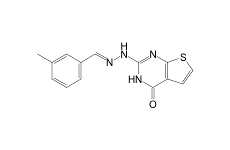(E)-2-(2-(3-Methylbenzylidene)hydrazinyl)thieno[2,3-d]pyrimidin-4(3H)-one