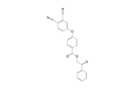 2-Oxo-2-phenylethyl 4-(3,4-dicyanophenoxy)benzoate