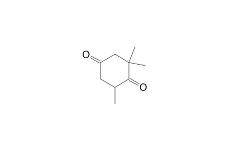 1,4-Cyclohexanedione, 2,2,6-trimethyl-