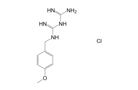 1-(diaminomethylidene)-2-[(4-methoxyphenyl)methyl]guanidine hydrochloride