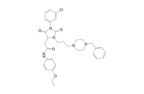 4-imidazolidineacetamide, 1-(3-chlorophenyl)-N-(4-ethoxyphenyl)-5-oxo-3-[3-[4-(phenylmethyl)-1-piperazinyl]propyl]-2-thioxo-