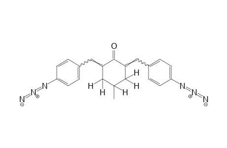 2,6-bis(p-azidobenzylidene)-4-methylcyclohexanone