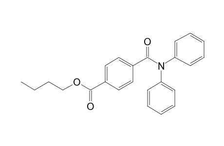 Terephthalic acid, monoamide, N,N-diphenyl-, butyl ester