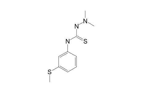 1,1-dimethyl-4-[m-(methylthio)phenyl]-3-thiosemicarbazide