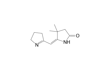 5-(4,5-Dihydro-3H-pyrrol-2-ylmethylene)-4,4-dimethylpyrrolidin-2-one