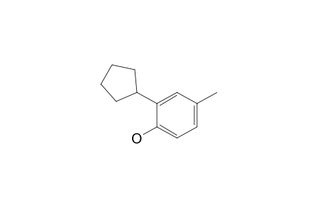 2-Cyclopentyl-4-methyl-phenol