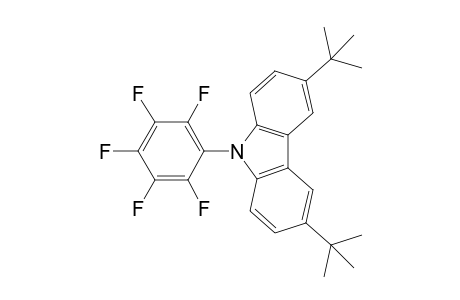 3,6-di-tert-butyl-N-(2,3,4,5,6-pentafluorophenyl)carbazole