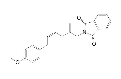 2-[(4Z)-6-(4-Methoxyphenyl)-2-methylenehex-4-en-1-yl]-1H-isoindole-1,3(2H)-dione