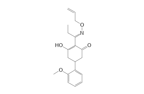 2-Cyclohexen-1-one, 3-hydroxy-5-(2-methoxyphenyl)-2-[1-[(2-propenyloxy)imino]propyl]-