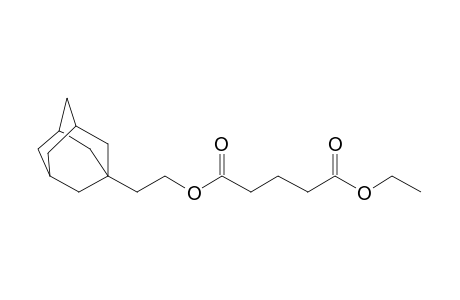 Glutaric acid, 2-(adamant-1-yl)ethyl ethyl ester