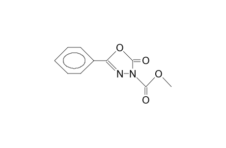 5-OXO-2-PHENYL-delta2-1,3,4-OXADIAZOLINE-4-CARBOXYLIC ACID, METHYLESTER