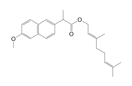(E,E)-3,7-Dimethyl-2,6-octadien-1-yl 2-(6-methoxy-2-naphthyl)propionate