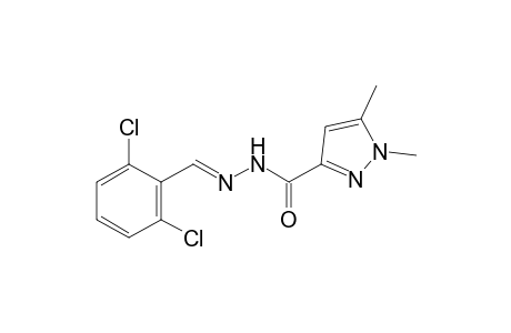 1,5-Dimethylpyrazole-3-carboxylic acid, (2,6-dichlorobenzylidene)hydrazide