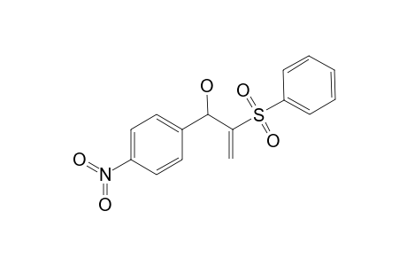 1-(4-Nitrophenyl)-2-(phenylsulfonyl)prop-2-en-1-ol