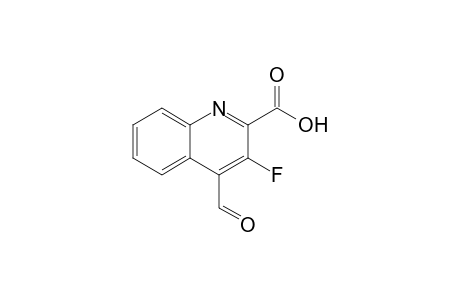 3-Fluoro-4-formyl-quinoline-2-carboxylic acid