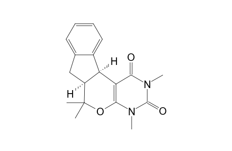 (6AS,11BR)-(+/-)-2,4,6,6-TETRAMETHYL-6,6A,7,11B-TETRAHYDRO-4H-5-OXA-2,4-DIAZA-BENZO-[C]-FLUORENE-1,3-DIONE