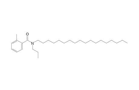 Benzamide, 2-methyl-N-propyl-N-octadecyl-