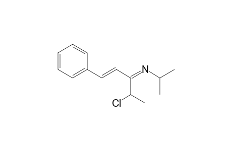 (Z)-N-(4-Chloro-1-phenylpent-1-en-3-ylidene)-isopropylamine