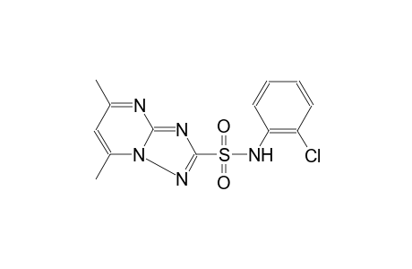 [1,2,4]triazolo[1,5-a]pyrimidine-2-sulfonamide, N-(2-chlorophenyl)-5,7-dimethyl-