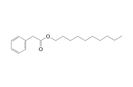 Benzeneacetic acid, decyl ester