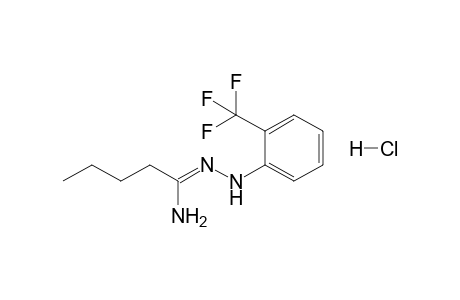 1-[(2-Trifluoromethylphenyl)hydrazono]pentylamine hydrochloride