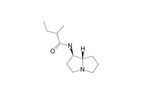 2-Methyl-N-[(1R,8S)-pyrrolizidin-1-yl]butyramide