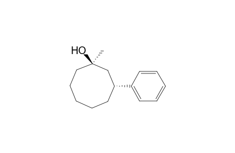 (1R*,3R*)-1-Methyl-3-phenylcyclooctan-1-ol