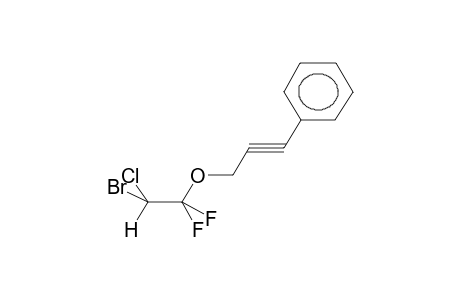 3-(2-BROMO-1,1-DIFLUORO-2-CHLOROETHOXY)-1-PHENYL-1-PROPYNE