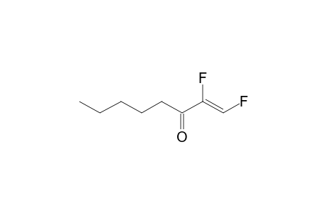 Z-1,2-DIFLUOROOCT-1-ENE-3-ONE