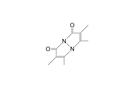 2,3,7,8-Tetramethyl-1,5-diaza-bicyclo(3.3.0)octa-2,7-dien-4,6-dione